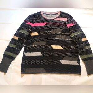 Womens NIC+ZOE Shaded Stripes Sweater